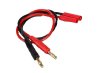 (image for) HXT 4mm to 4mm banana plug with Silicon Wire