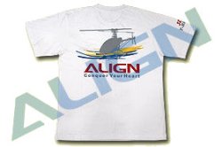 (image for) T-shirt ALIGN (White) Size XL
