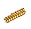 (image for) Gold connectors 0.8mm (pair)