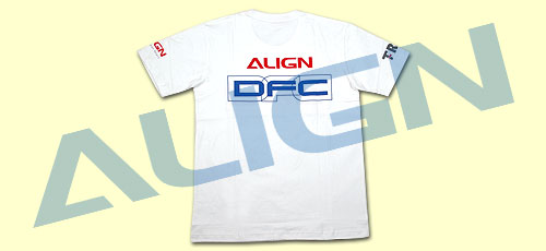 （画像用） T-shirt ALIGN （DFC - 白） Ｌサイズ - 画像をクリックして閉じる