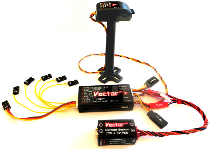 (image for) Vector Flight Controller + OSD (includes GPS V2)