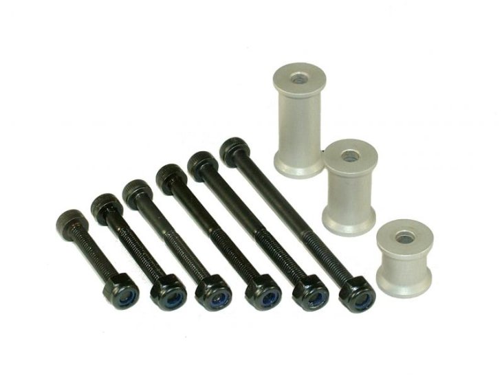 (image for) Header Tank Mounting Set (Silver) - Click Image to Close