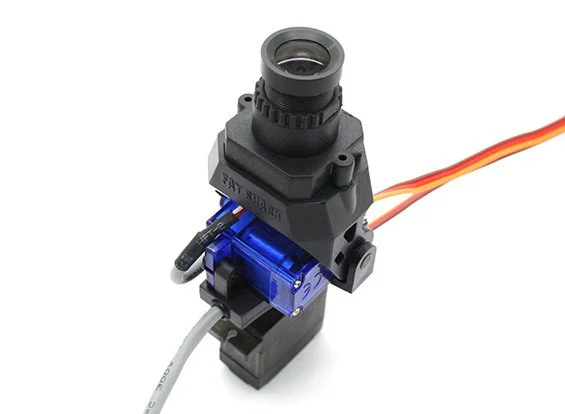 （画像用） FatShark 700TVL CMOS FPV Camera NTSC/PAL with Pan and Tilt