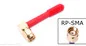 （画像用） 5.8Ghz ダイポール ミニ ホイップ 2.8dBi 90º アンテナ (RP-SMA)