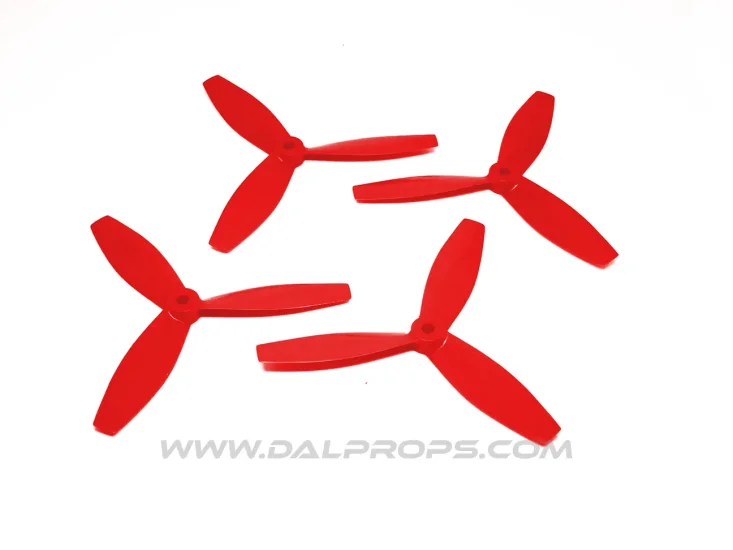 （画像用） DALPROP 5x4.6 Ultrathin Tri-Blade 赤