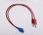 （画像用） EC3コネクター/ バナナプラグコード、シリコンワイヤー付