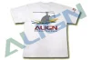 （画像用） T-shirt ALIGN （白） Ｍサイズ