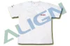 （画像用） T-shirt ALIGN （白） Ｍサイズ