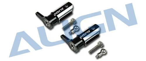 (image for) Metal Main Rotor Holder Set (Black)