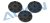 (image for) J servo horn set T-REX 600/700 FBL