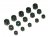 (image for) M3 Nyloc Nuts (Black)