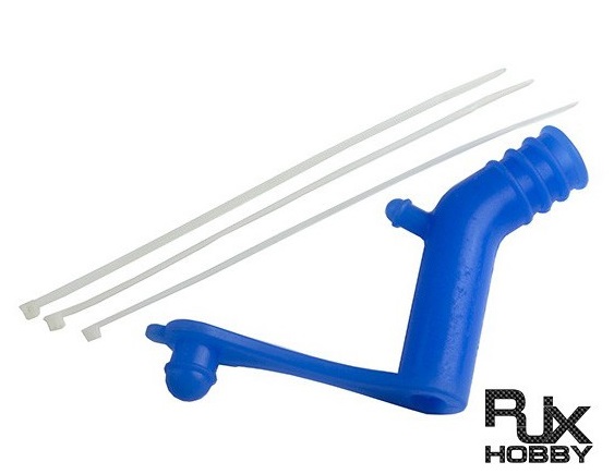 (image for) Muffer silicon pipe for 50/90 muffer( Blue) - Click Image to Close