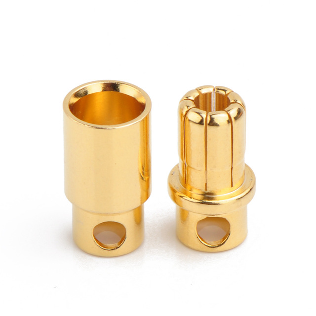 (image for) Gold connectors 8mm