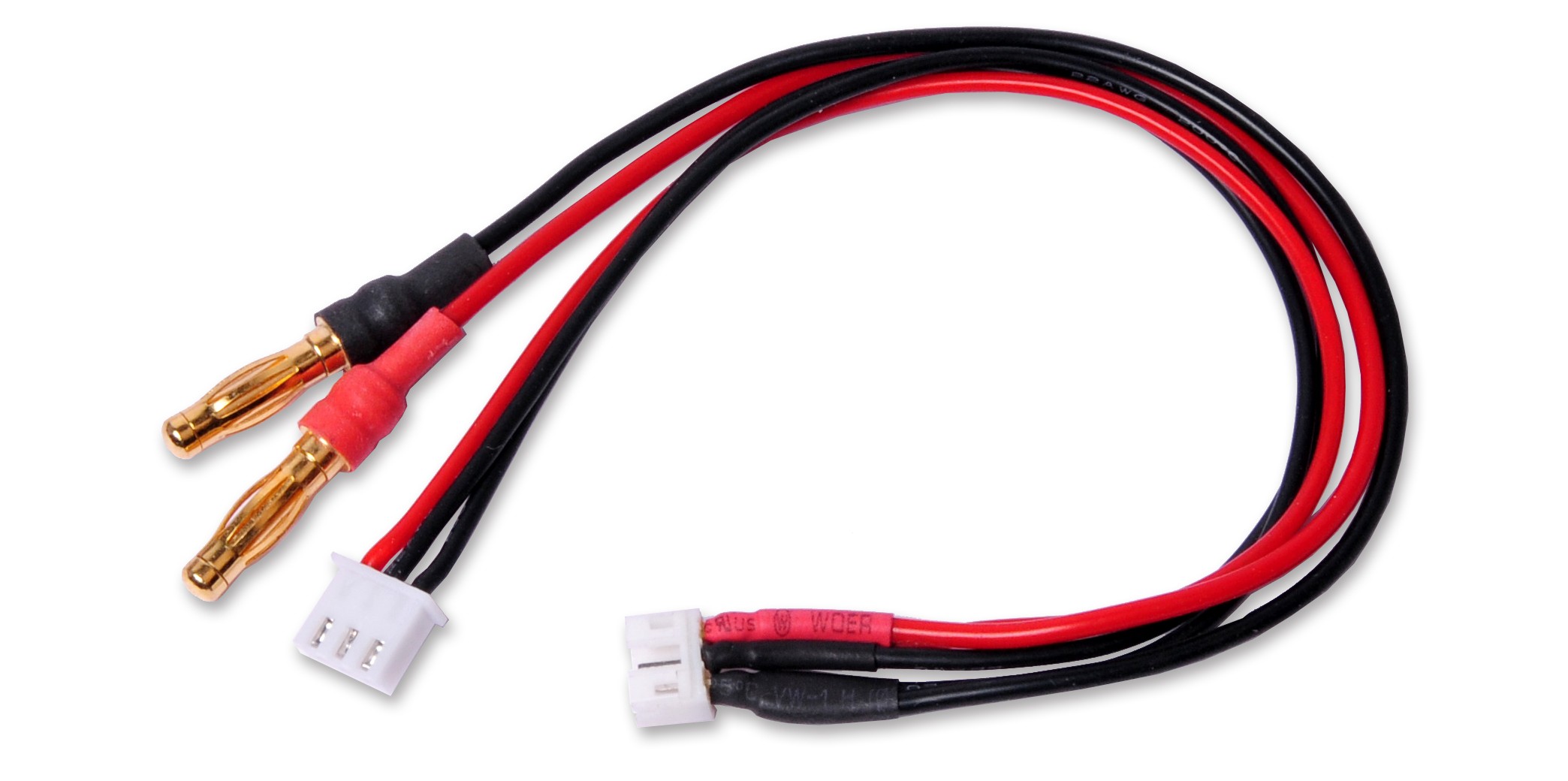 (image for) Charge & Balance Cable for UMX 2S Packs, 4mm Charger Plugs
