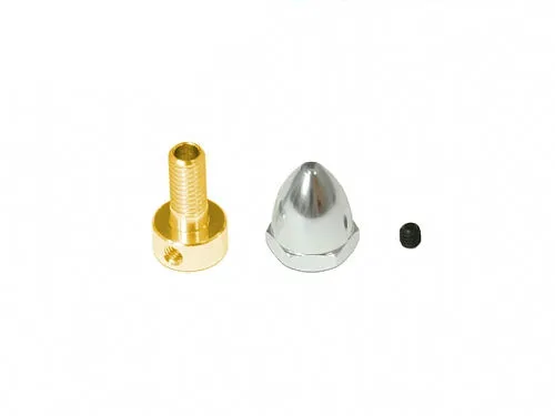 （画像用） ペラーアダプターとスピナーセット（3ｍｍシャフト用）